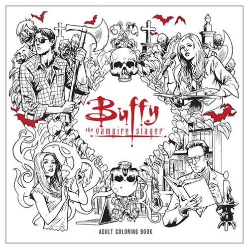 Buffy the Vampire Slayer Adult Coloring Book